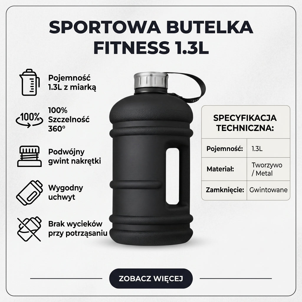 Sportowa butelka fitness